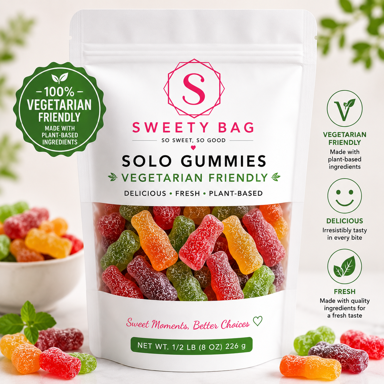 Solo Bag - VEGETARIAN